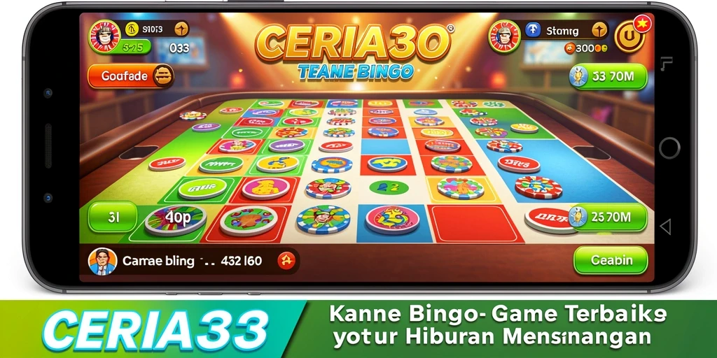 Tampilan gameplay Bingo CERIA33 yang seru dan menarik.