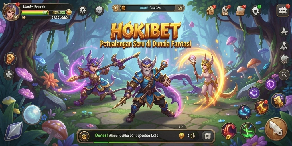 Tampilan menakjubkan dari gameplay HOKIBET dengan petualangan mendebarkan.