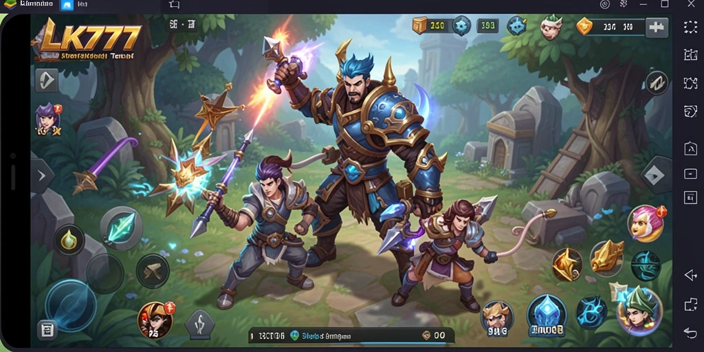 Tampilan gameplay LK777 yang menegangkan dan penuh strategi.