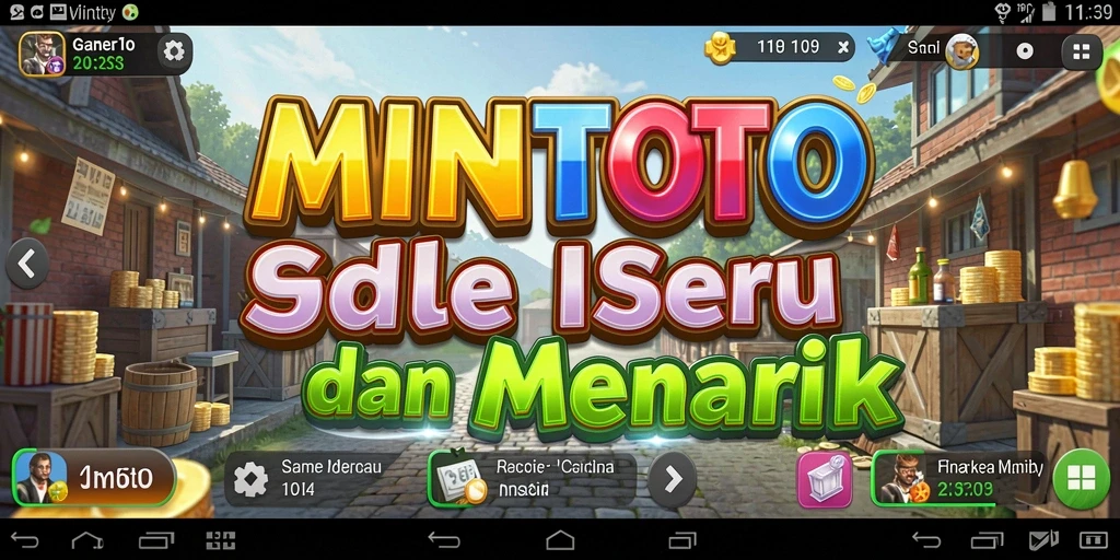 Gameplay seru MINTOTO dengan karakter yang mengembangkan kemampuan.
