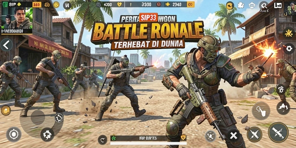 Gameplay mendebarkan dalam SIP33 menunjukkan pertarungan seru dan strategis.